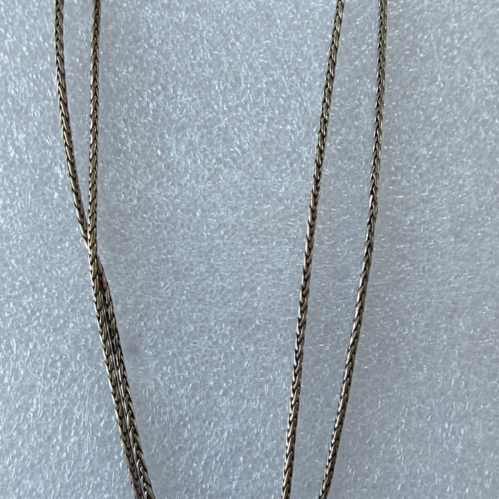 Brighton Silver Tone Scroll Rectangle Pendant Nec… - image 5